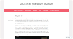 Desktop Screenshot of meganlohne.com